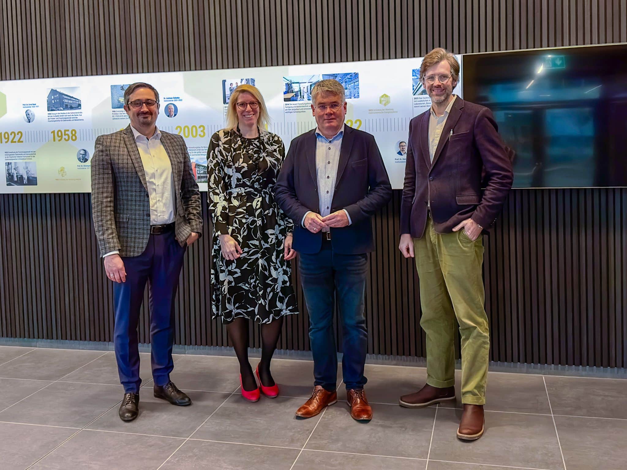 Prof. Dr. Holger Kaßner, Winfried Mack, Heike Brucker, Patrick Wais