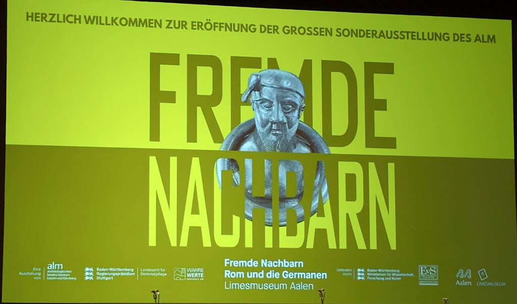 fem bei der Ausstellung Fremde Nachbarn – Rom und die Germanen