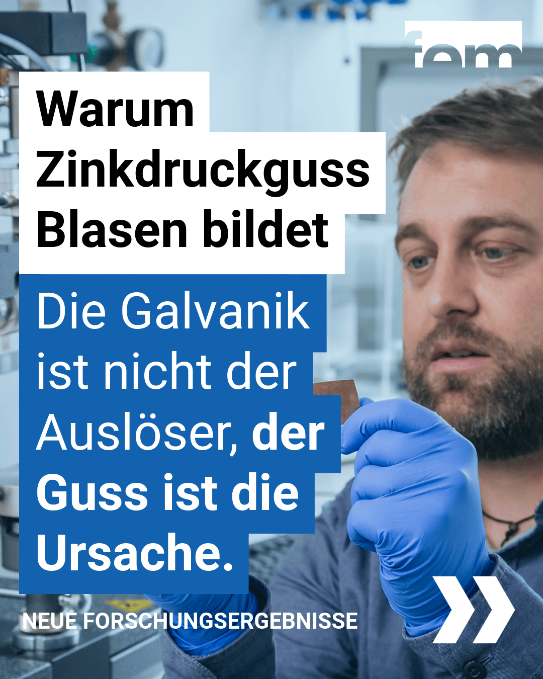 neue forschungsergebnisse warum zinkdruckguss blasen bildet