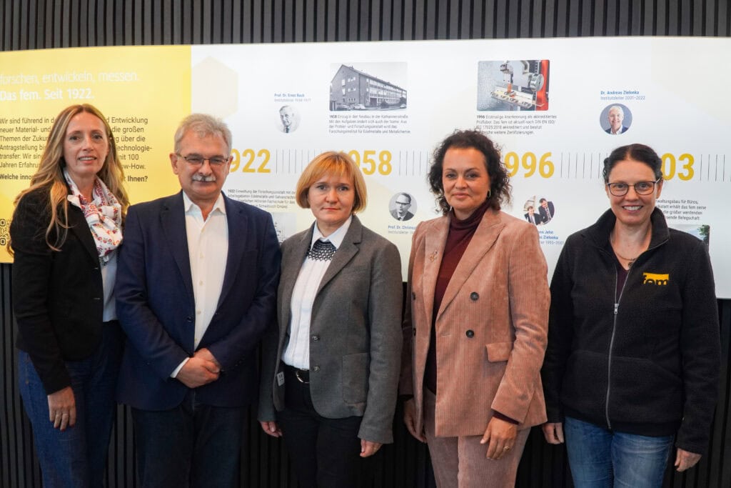 Archäologie trifft Materialforschung am fem