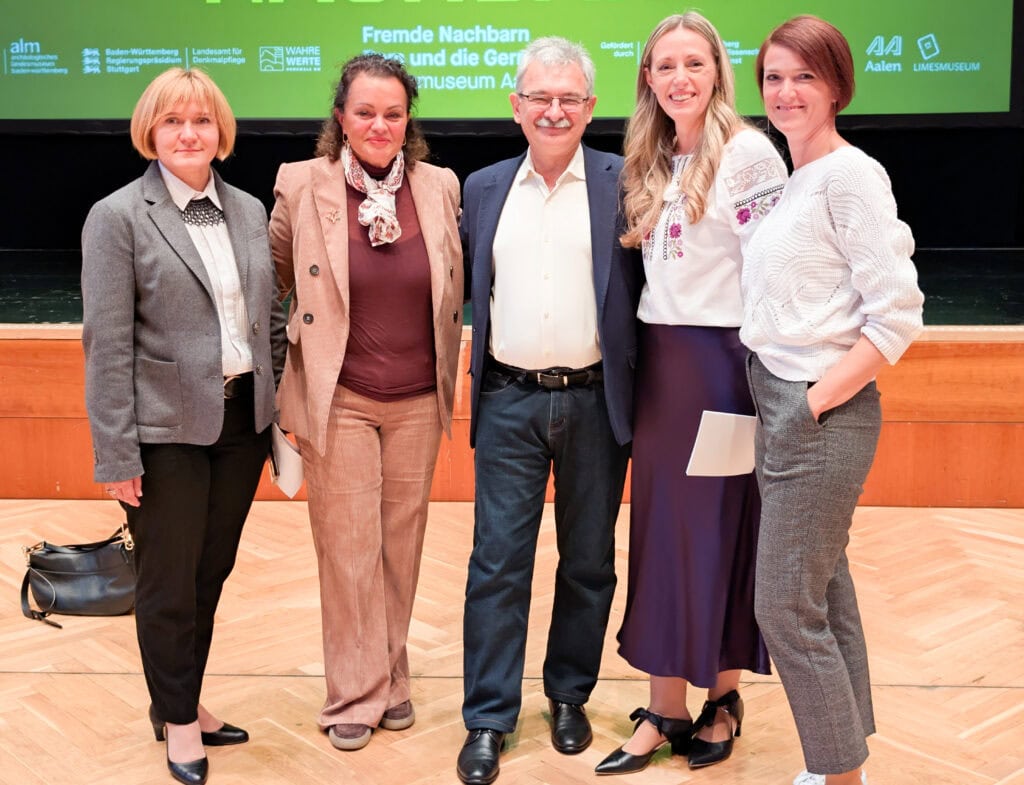 fem bei der Ausstellung Fremde Nachbarn – Rom und die Germanen